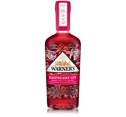 Warner's Raspberry Gin 70 cl.